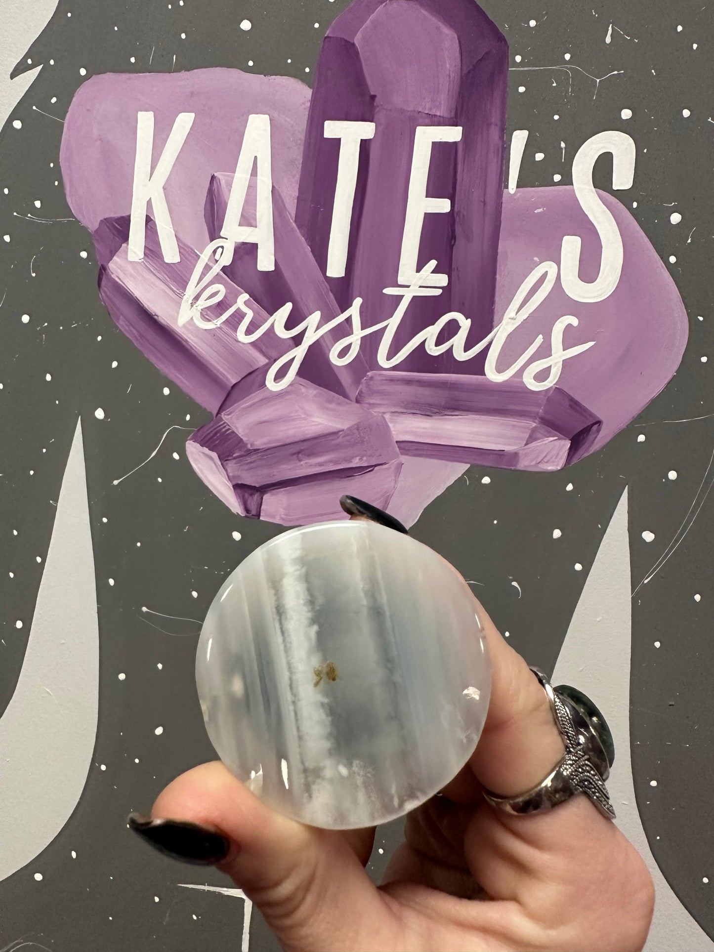 Agate Crystal Phone Pop Socket