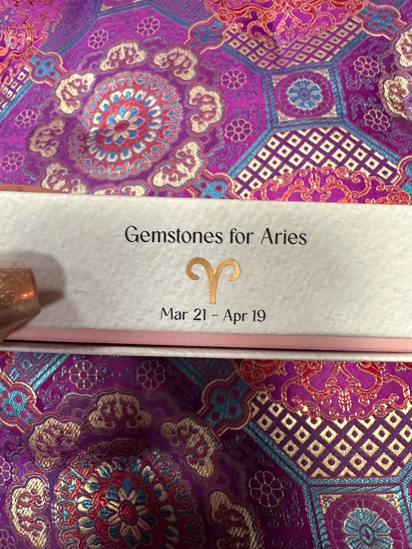 Gemstones for Aries Gift Box