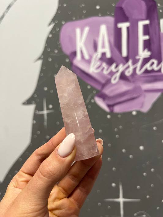 Rose Quartz point