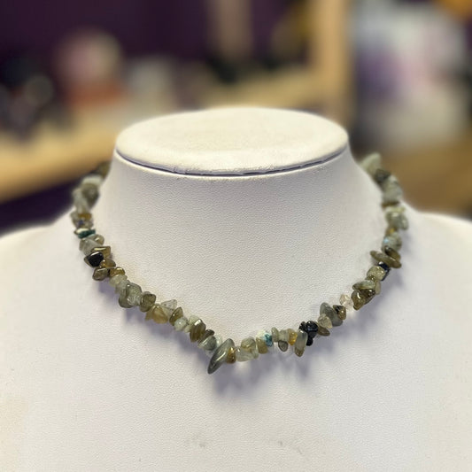 Labradorite Choker Necklace