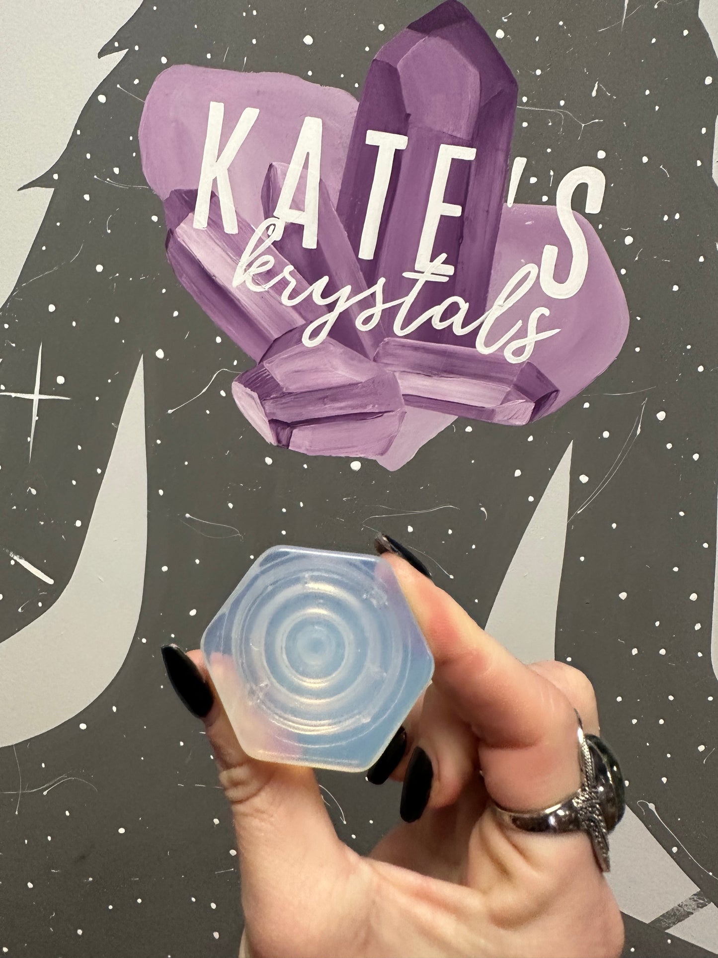 Opalite Crystal Phone Pop Socket