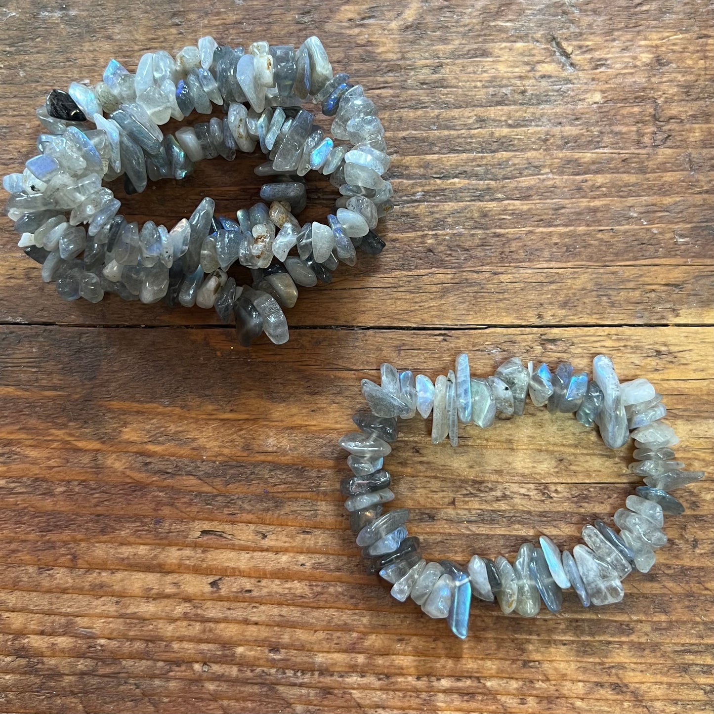 Labradorite Bracelet (chunky chip)