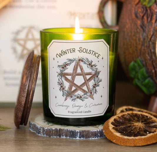 Winter Solstice - Cranberry, Orange & Cinnamon Candle