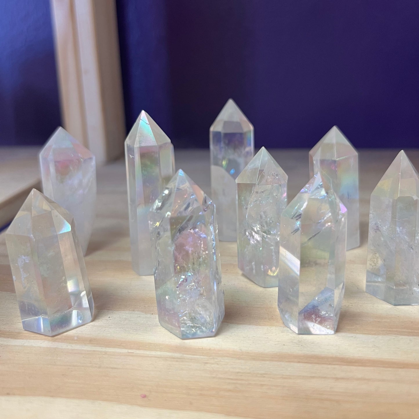 Aura Quartz Points