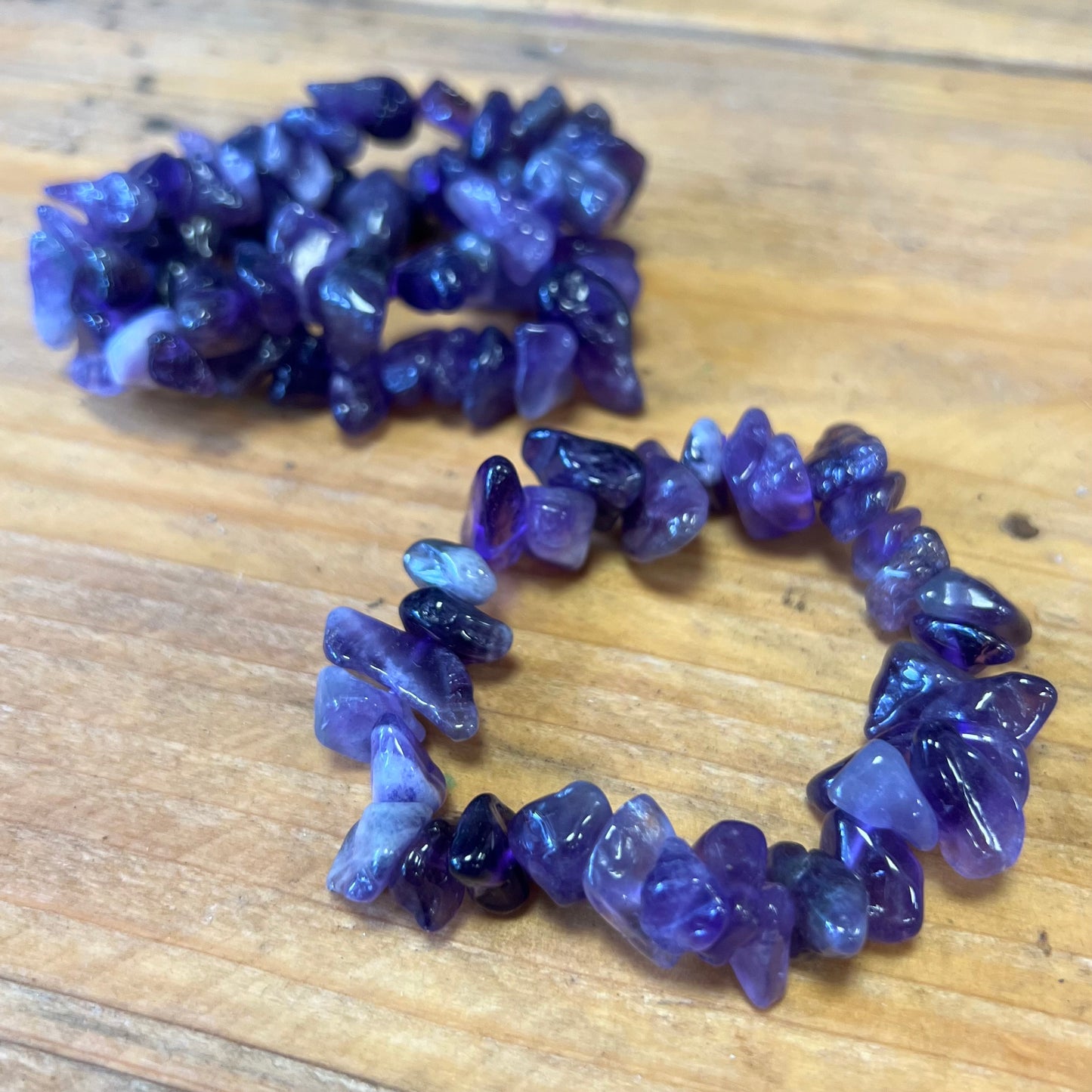 Amethyst Bracelet (chunky chip)