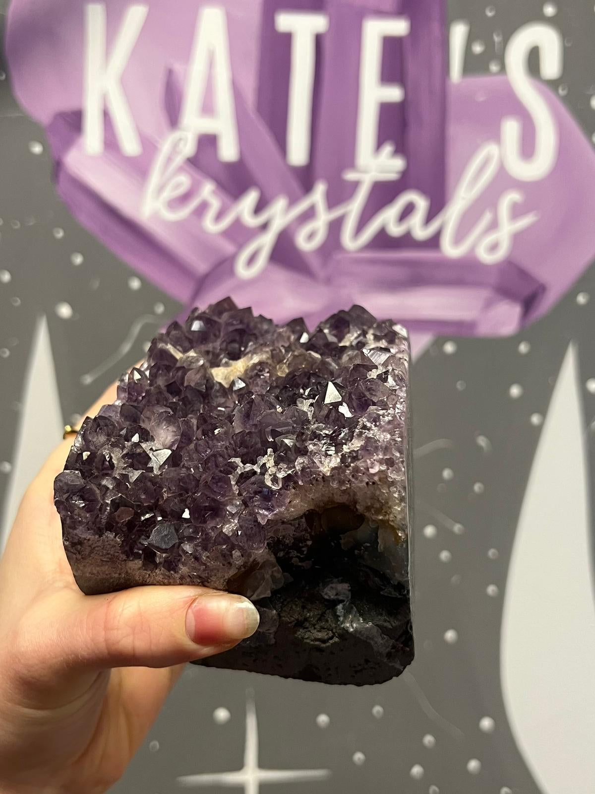 Beautiful Brazilian Amethyst Cluster