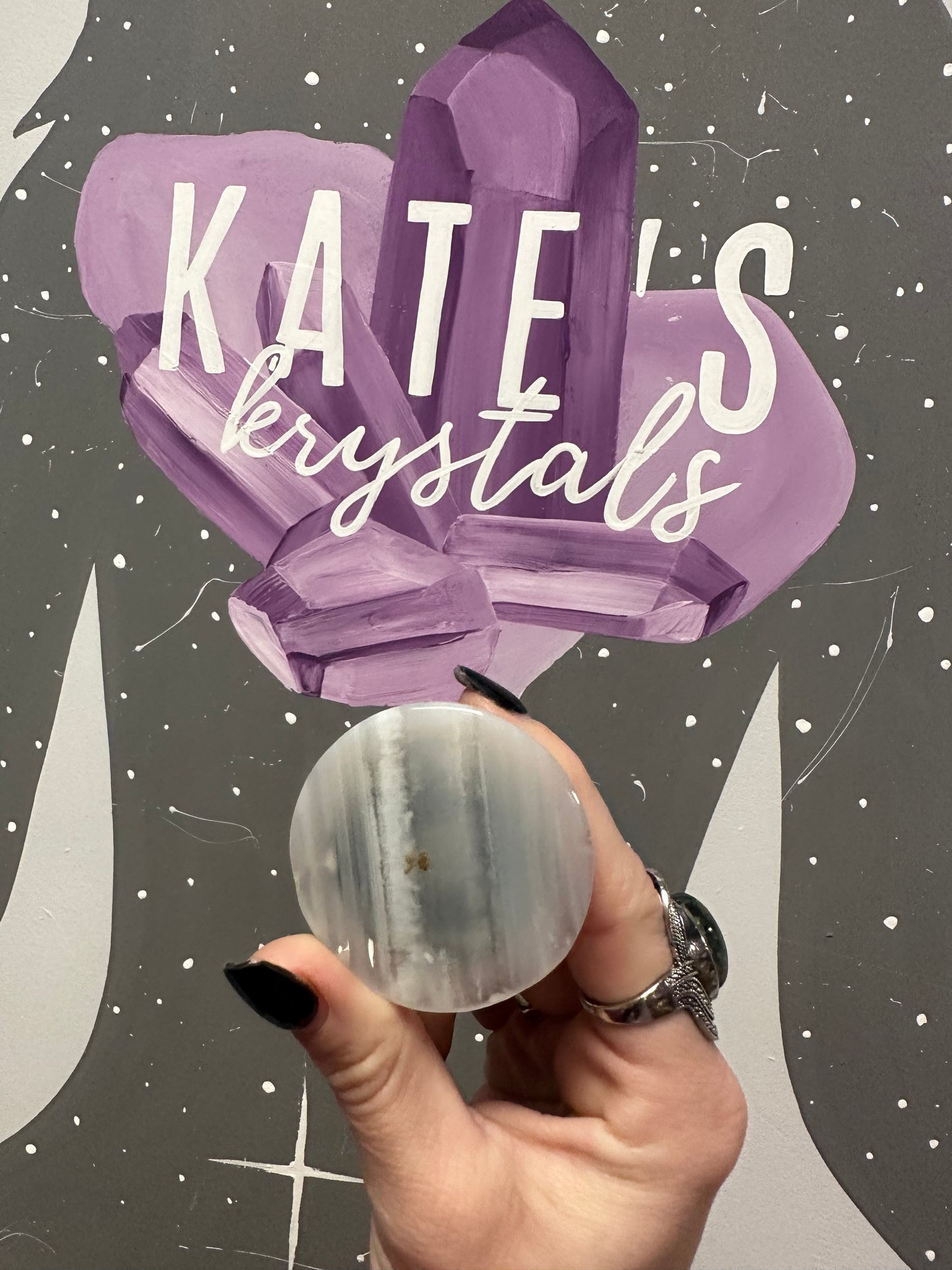 Agate Crystal Phone Pop Socket