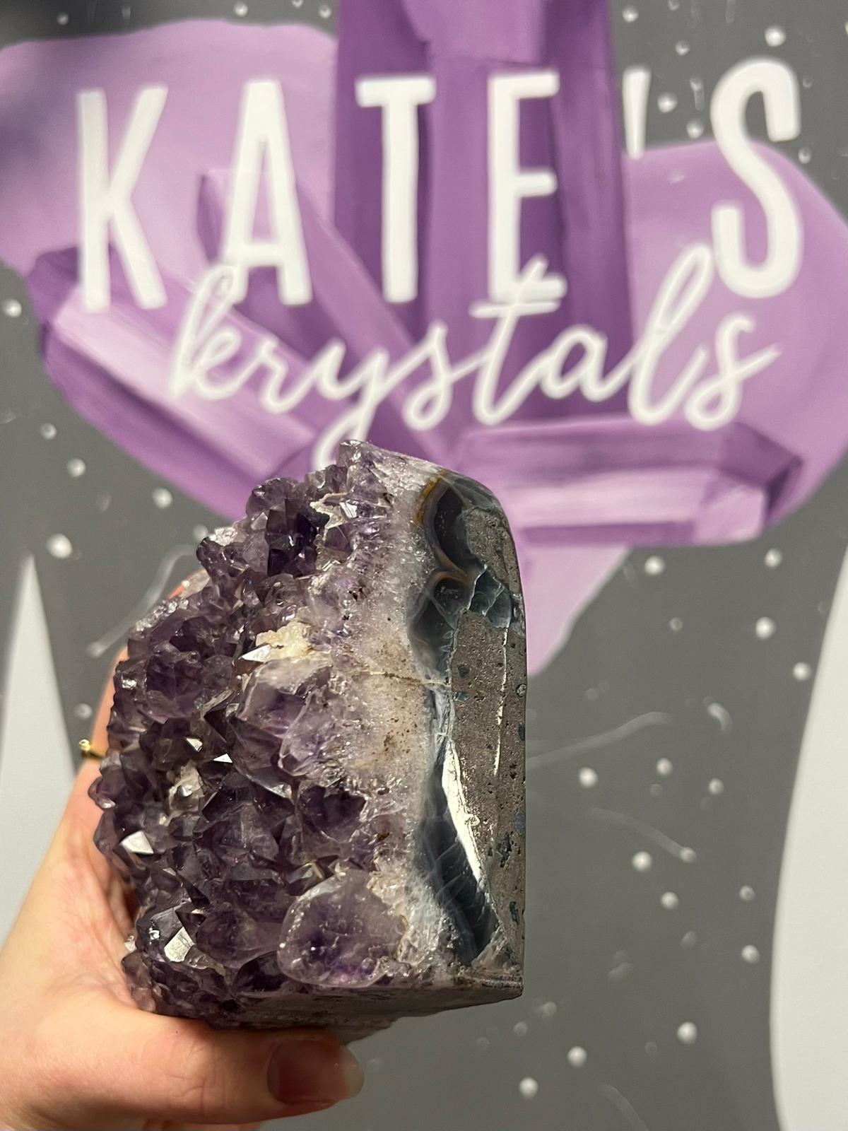 Beautiful Brazilian Amethyst Cluster