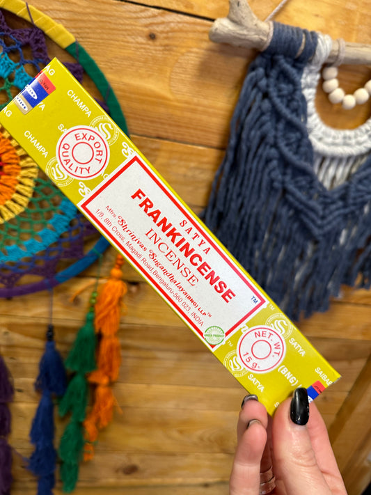 Satya Frankincense Incense