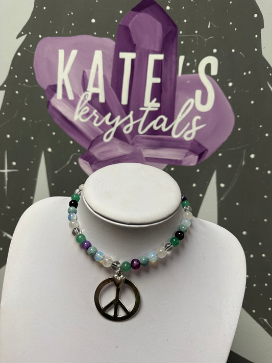 Peace & Love Necklace