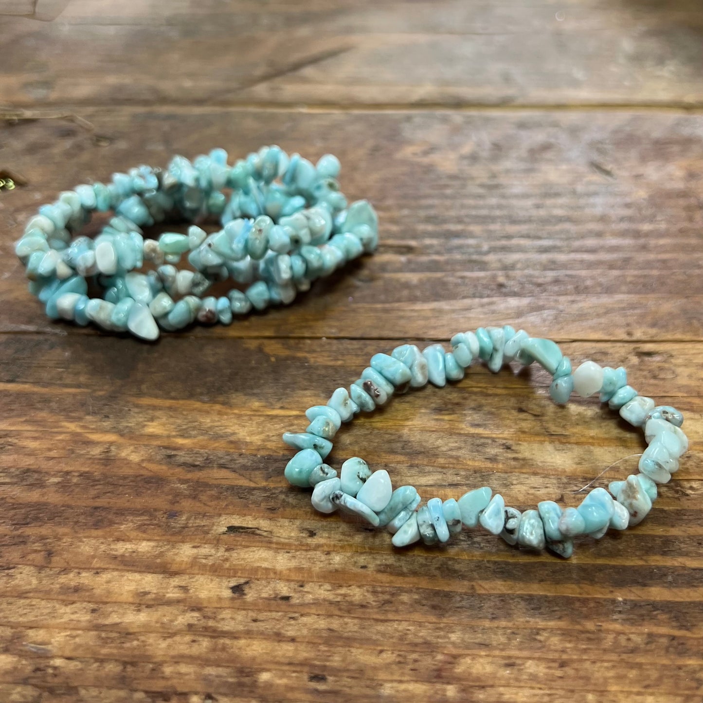 Larimar Bracelet (small chip)