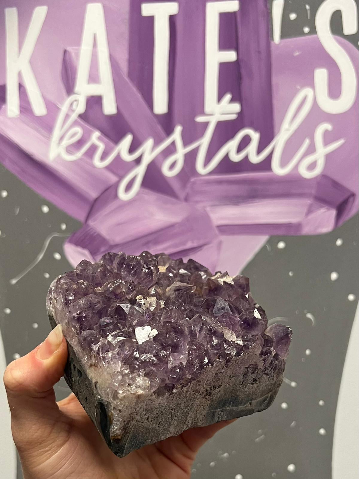 Beautiful Brazilian Amethyst Cluster