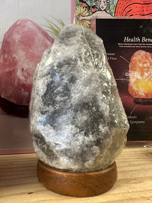 2-3kg Grey Himalayan salt lamp