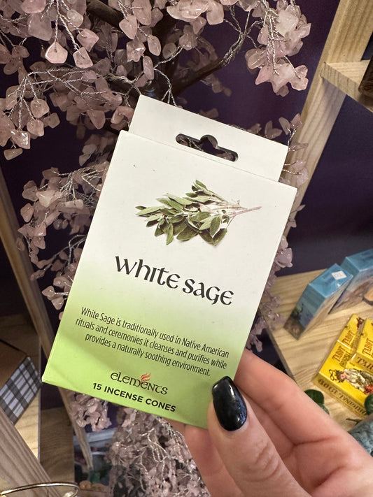 White Sage Incense Cones