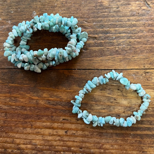 Larimar Bracelet (small chip)