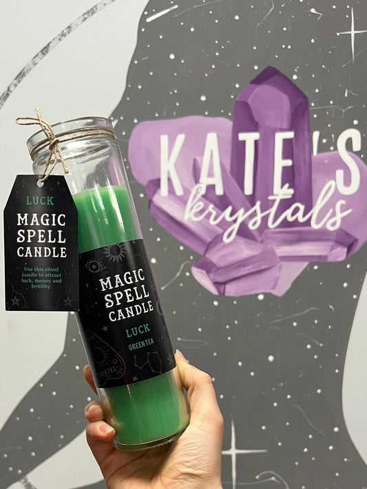 Magic Spell Candle Luck Green Tea