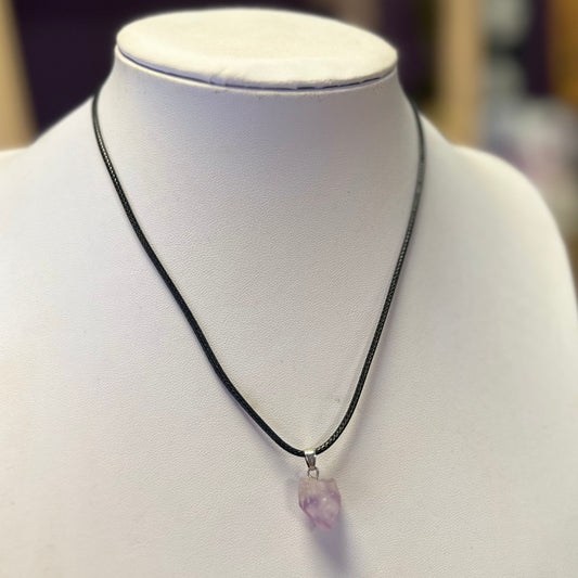 Amethyst Pendant Necklace