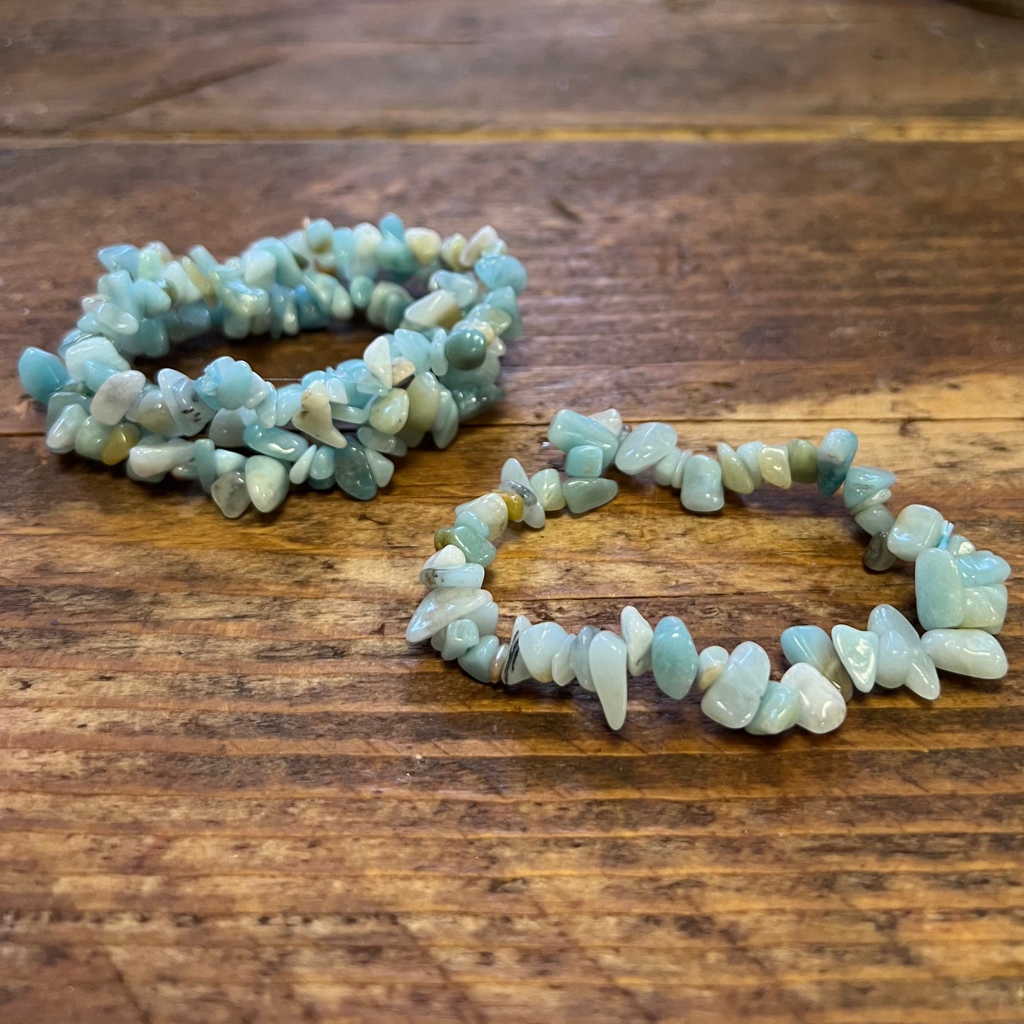 Amazonite Bracelet (small chip)