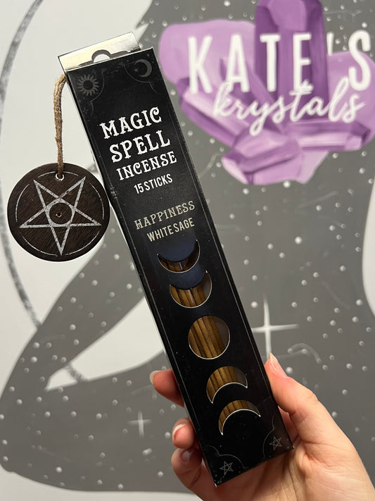 Magic Spell Incense - White Sage/Happiness