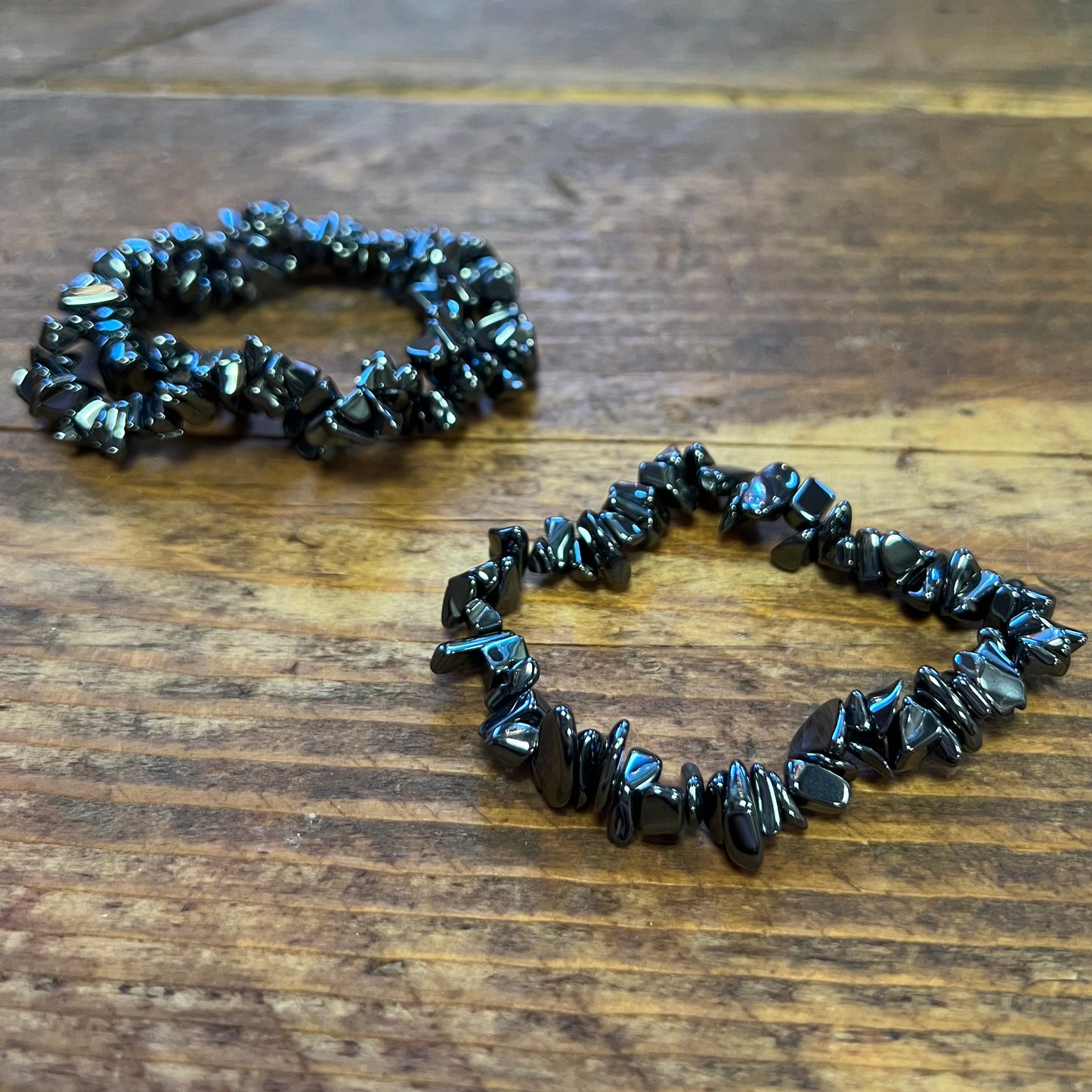 Hematite Bracelet (small chip)