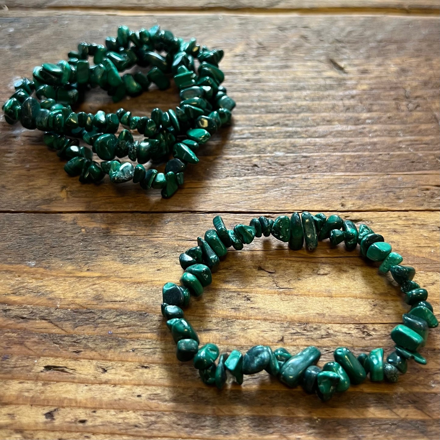 Malachite Bracelet (small chip)