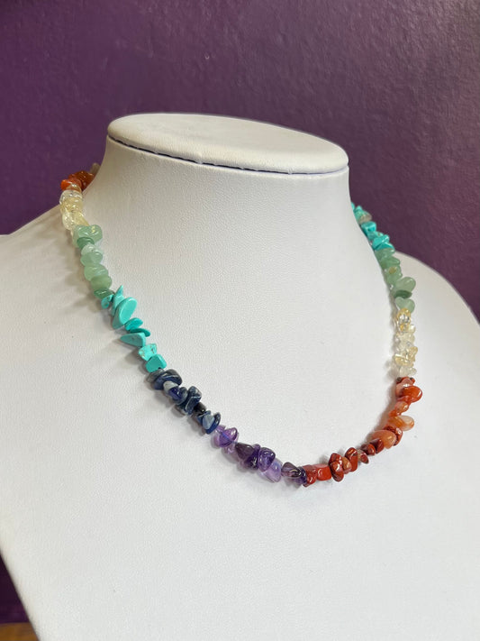 Chakra Choker Necklace