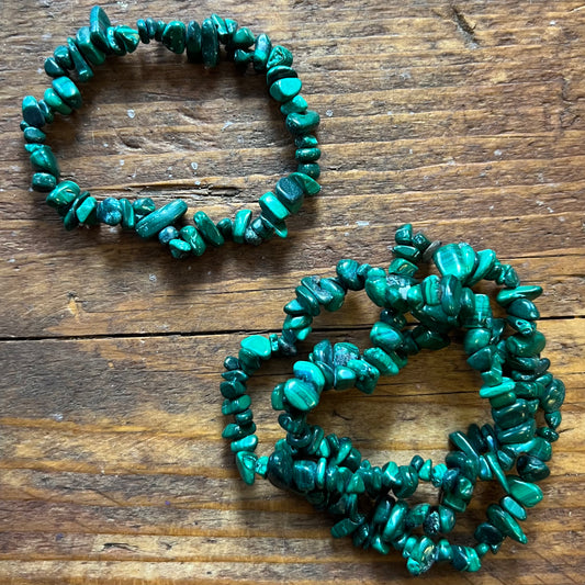 Malachite Bracelet (small chip)