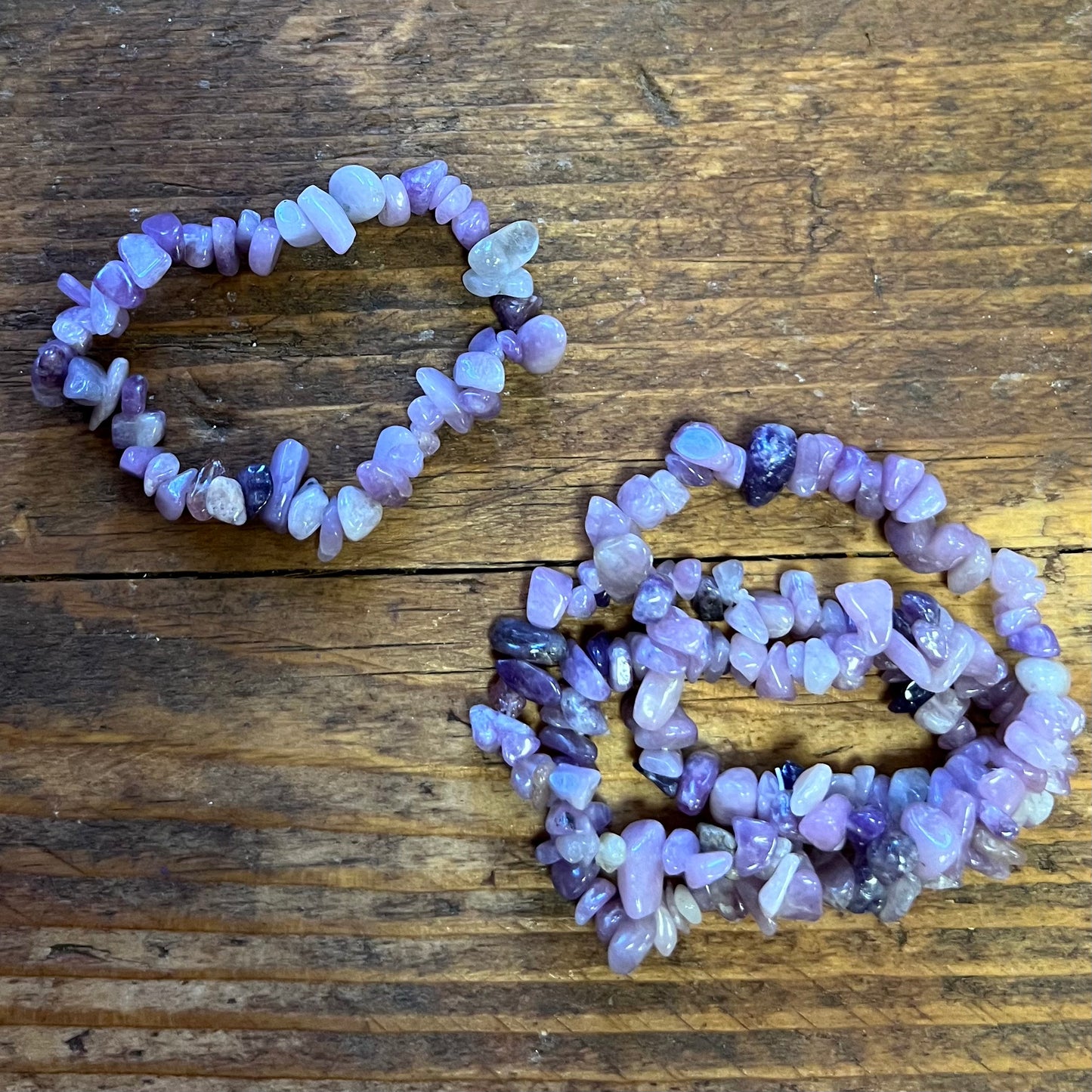 Lepidolite Bracelet (small chip)