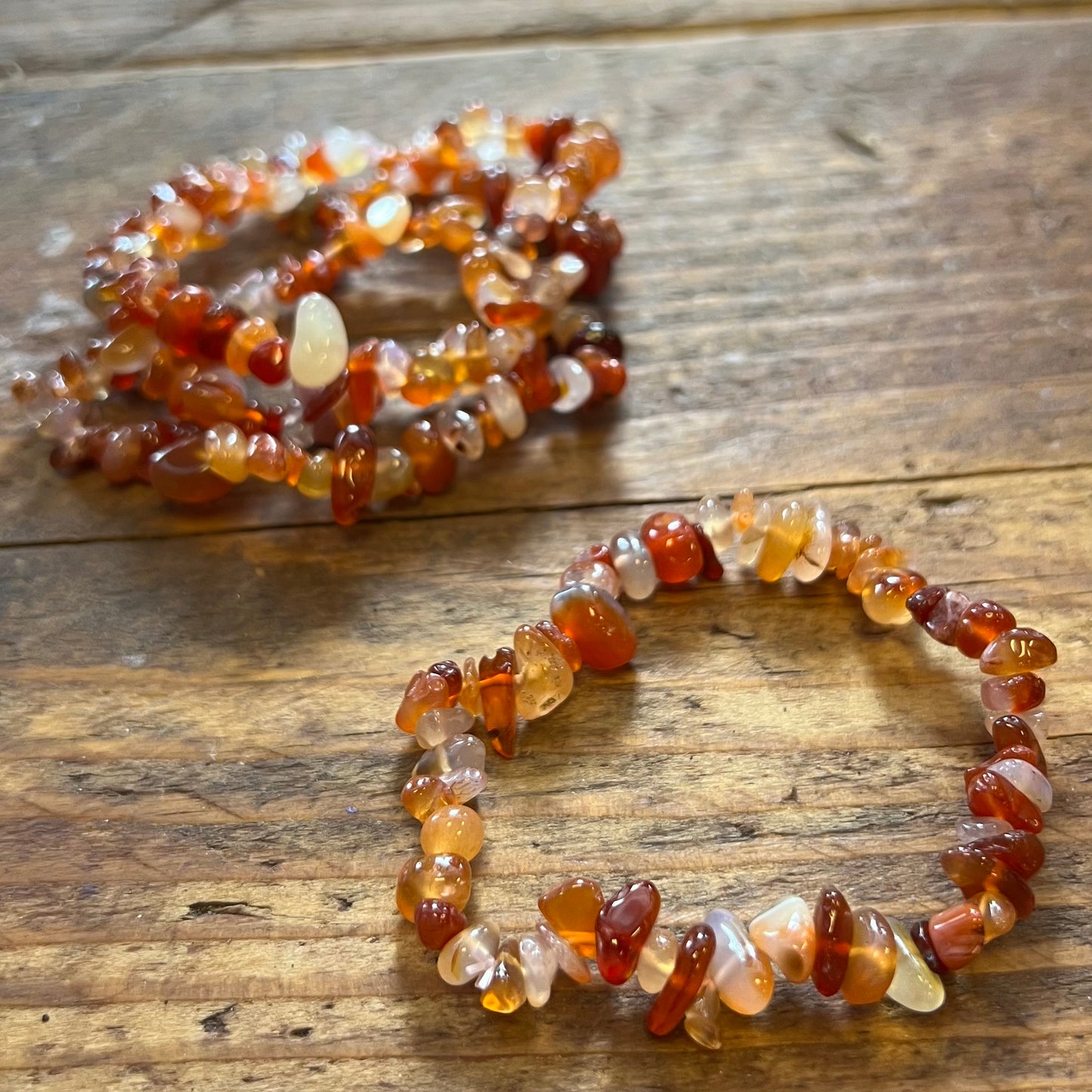 Carnelian Bracelet (small chip)