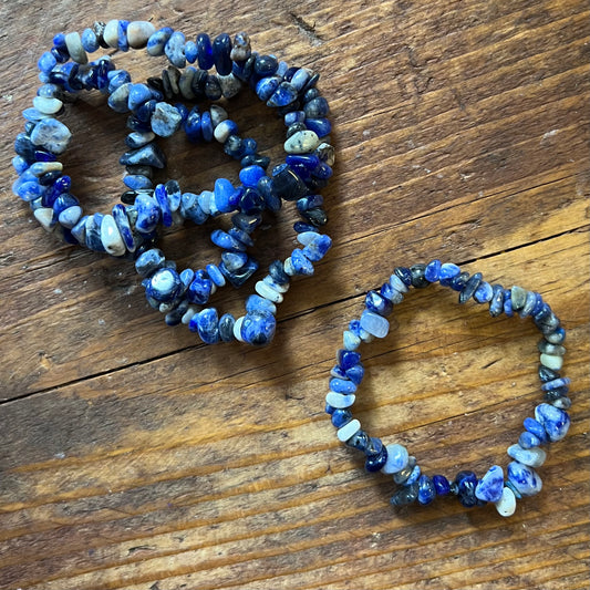 Sodalite Bracelet (small chip)